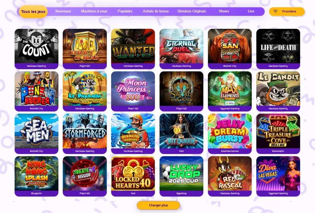 simsino casino