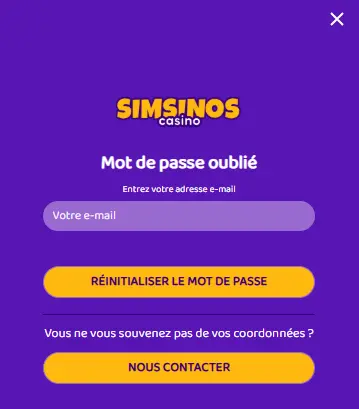 Page de connexion
