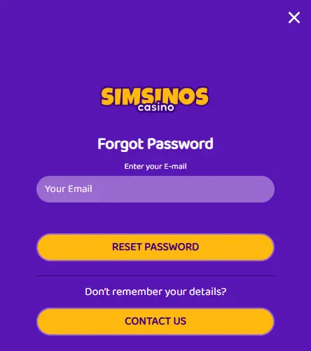 password recovery
